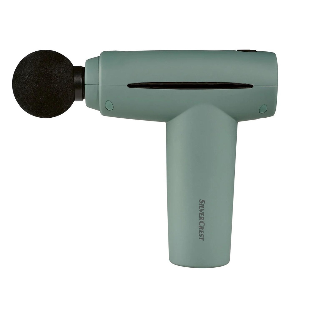 Máy massage thư giãn cơ bắp Silvercrest, máy mát xa mini cầm tay Silvercrest 6 đầu thay thế