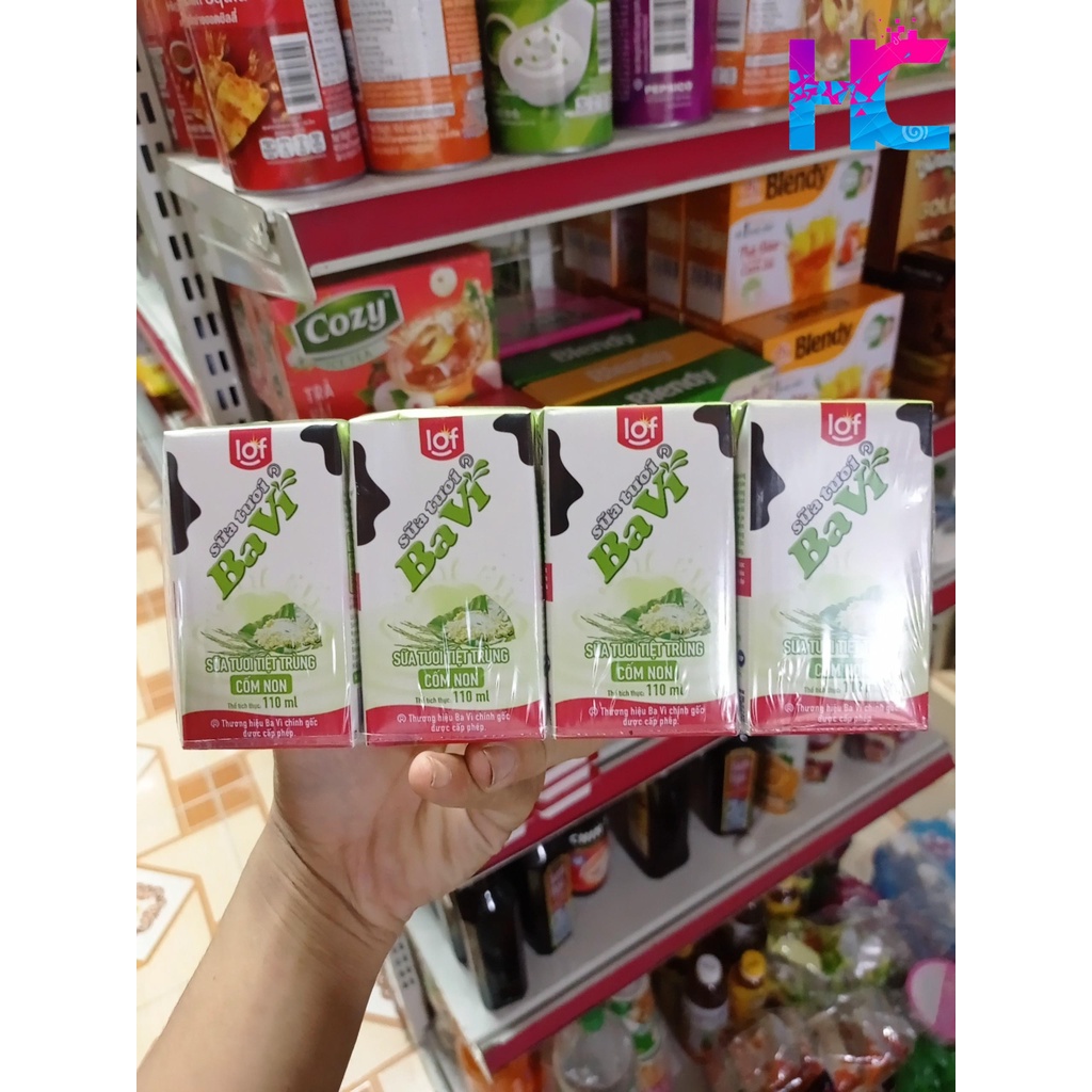 Sữa tươi Ba Vì vị mới Cốm Non - 1 lốc - hang_chuan