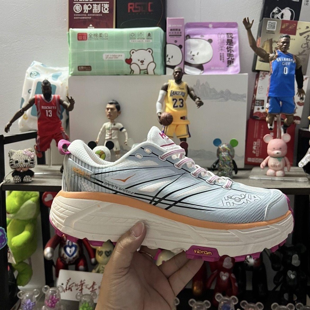 Hoka mafat 2 Giày Chạy Bộ Đa Năng Chống Trượt / Thấm Hút Mồ Hôi