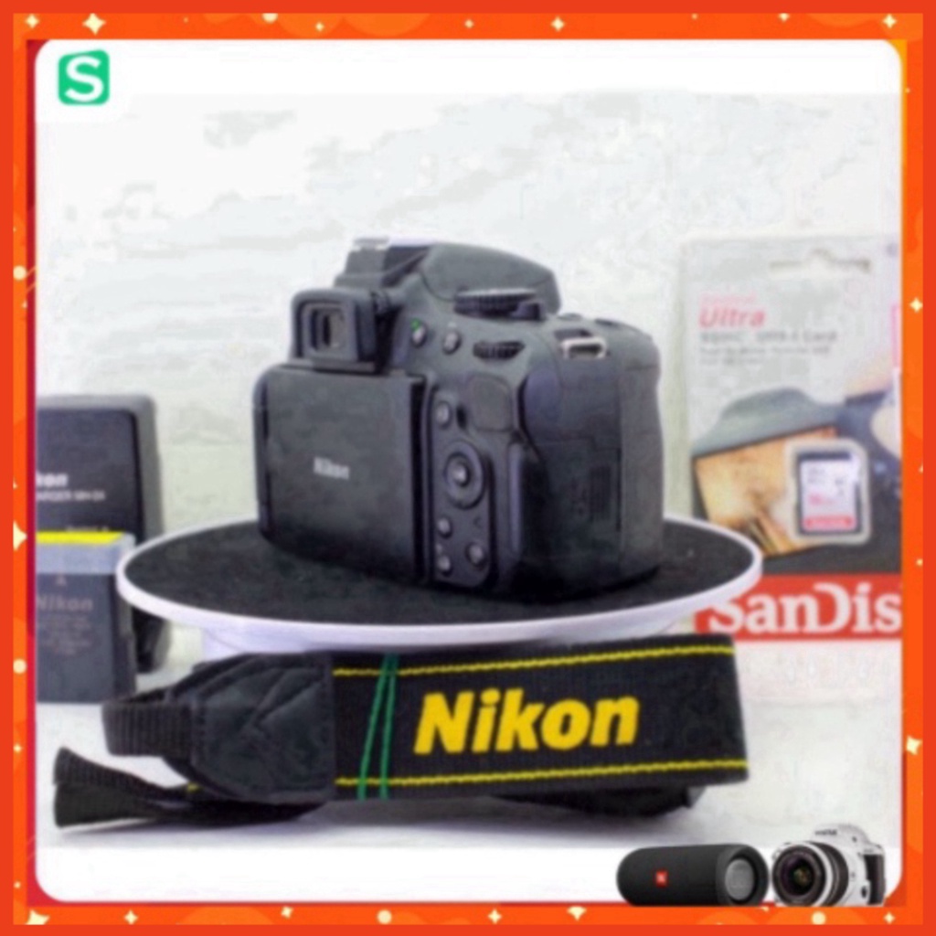 Bộ máy ảnh Nikon D5100 Kèm Ống Kính Màn hình xoay lật, Tặng fillter bảo vệ kính, Hood che Nắng giá tốt nhất