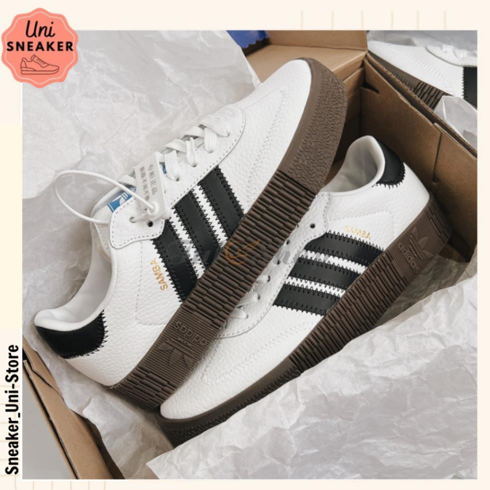 Giày_Adidas Samba Đế Cao, Giày_Adidas Samba Rose White Gum Thời Trang Nữ