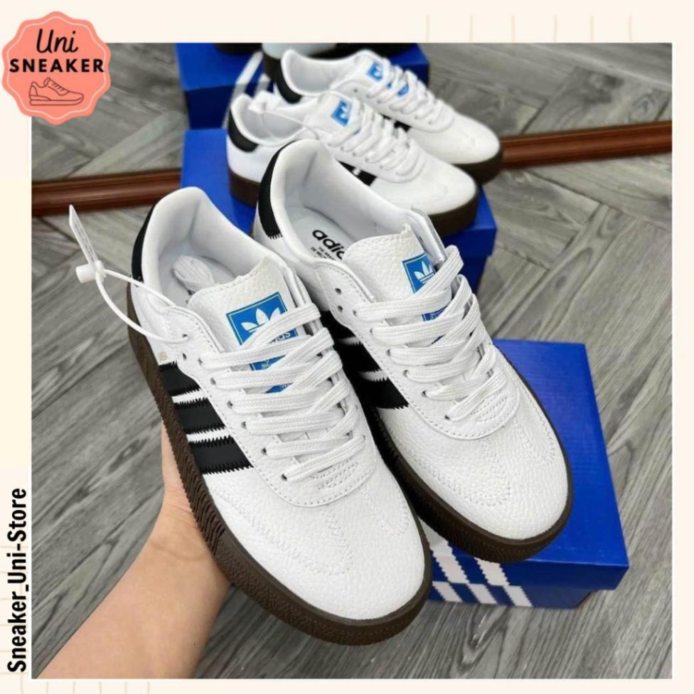 Giày_Adidas Samba Đế Cao, Giày_Adidas Samba Rose White Gum Thời Trang Nữ