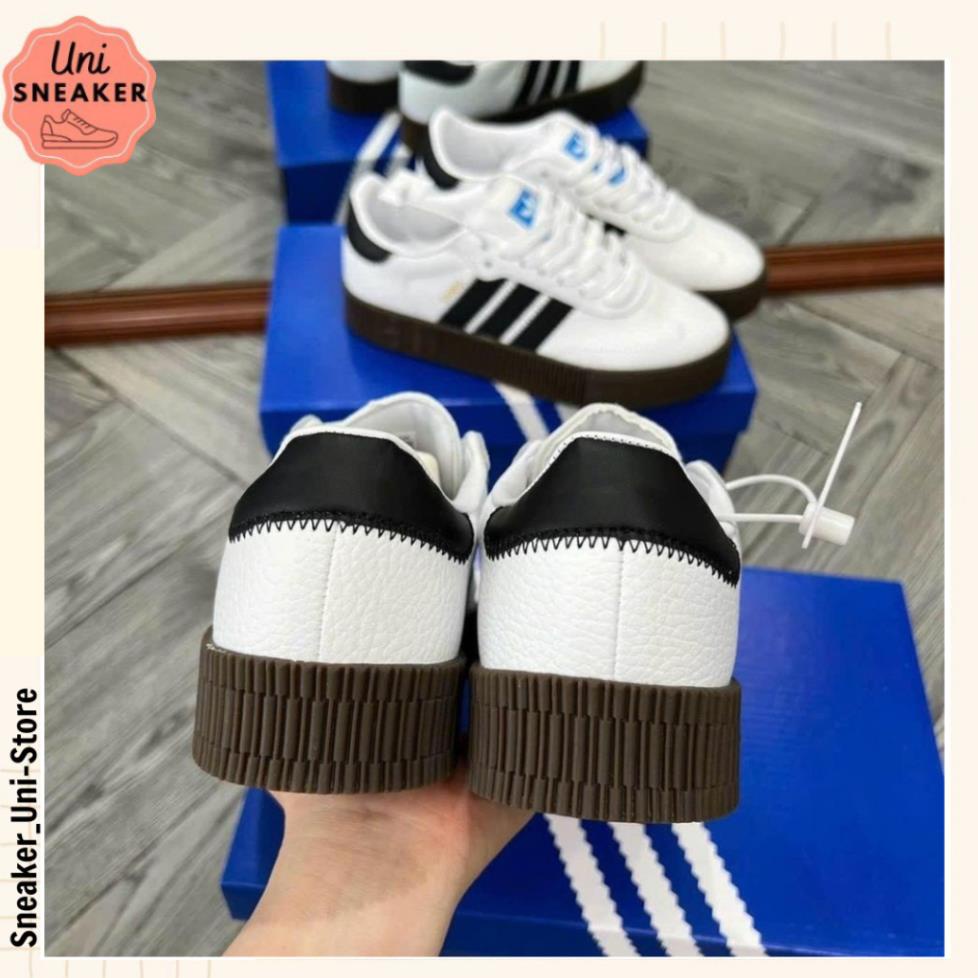 Giày_Adidas Samba Đế Cao, Giày_Adidas Samba Rose White Gum Thời Trang Nữ