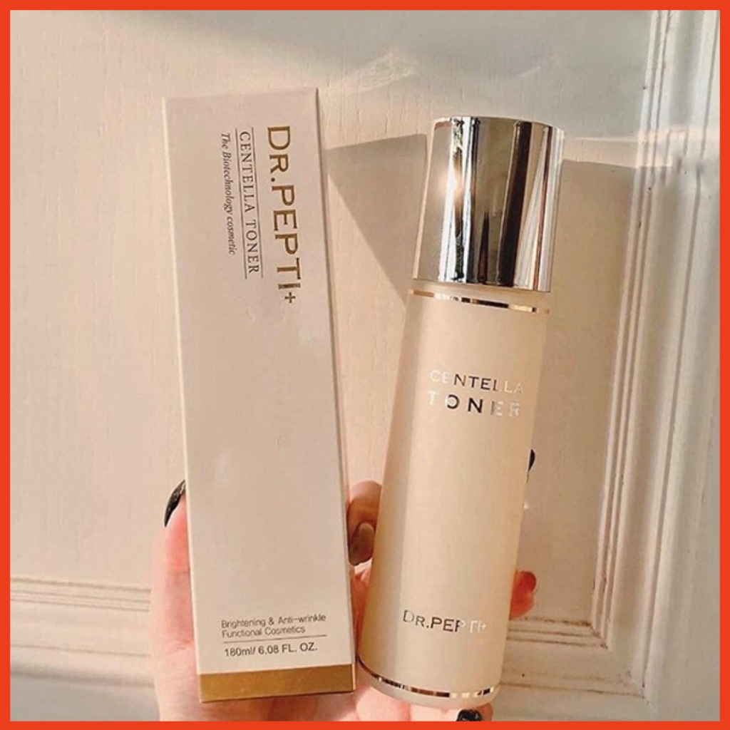 Nước Hoa Hồng Dưỡng Da Căng Bóng Dr.Pepti Centella Toner 180ml  MIT_Cosmetic
