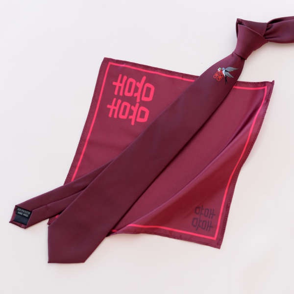 Cà Vạt Nơ Màu Đỏ Tía Phong Cách retro Thời Trang Cho Nam