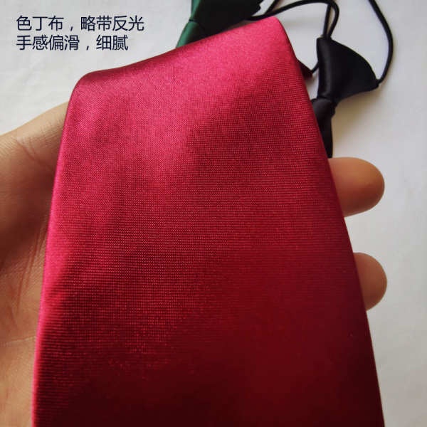 Cà Vạt Nhỏ 35 Màu Trơn Dễ Thương Dành Cho Bé Gái Mặc Đồng Phục