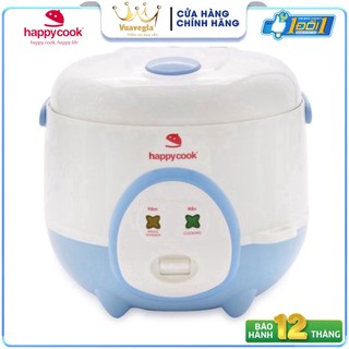 Nồi cơm điện HappyCook 0.6L HC-060 - Hàng Chính Hãng Bảo Hành 12 Tháng