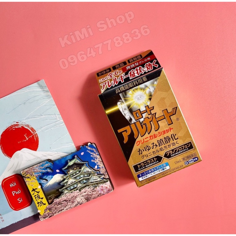 Nhỏ mắt cao cấp V.Rohto Premium Algard nội địa Nhật
