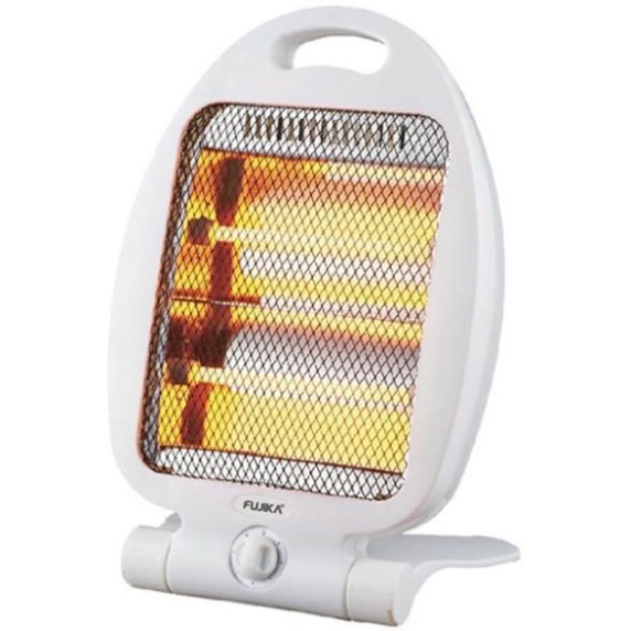 Quạt sưởi Đèn sưởi hồng ngoại hình cá 800w, có role an toàn