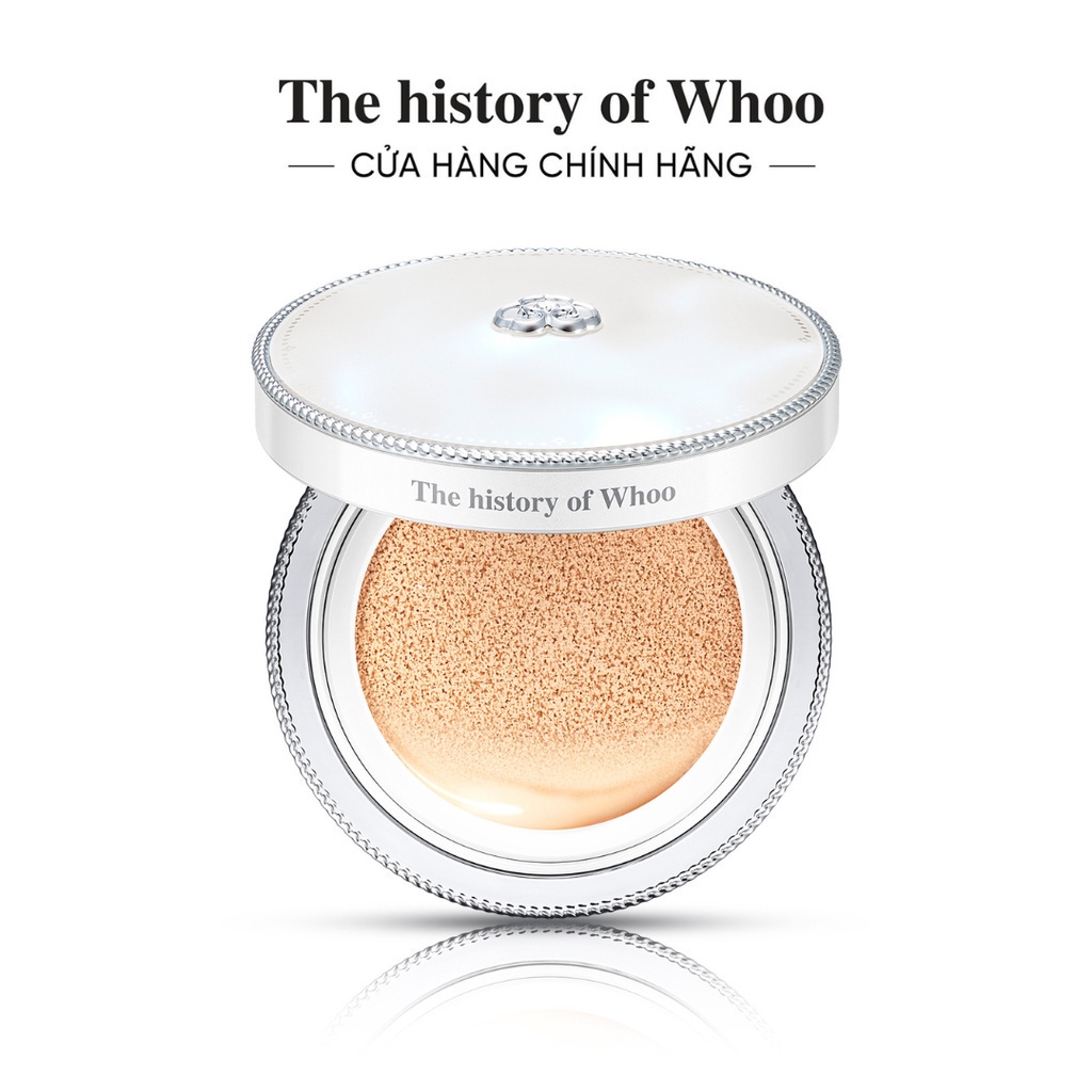 Phấn nước dưỡng trắng Whoo Seol Radiant White Moisture Cushion Foundation (2 lõi x 13g)