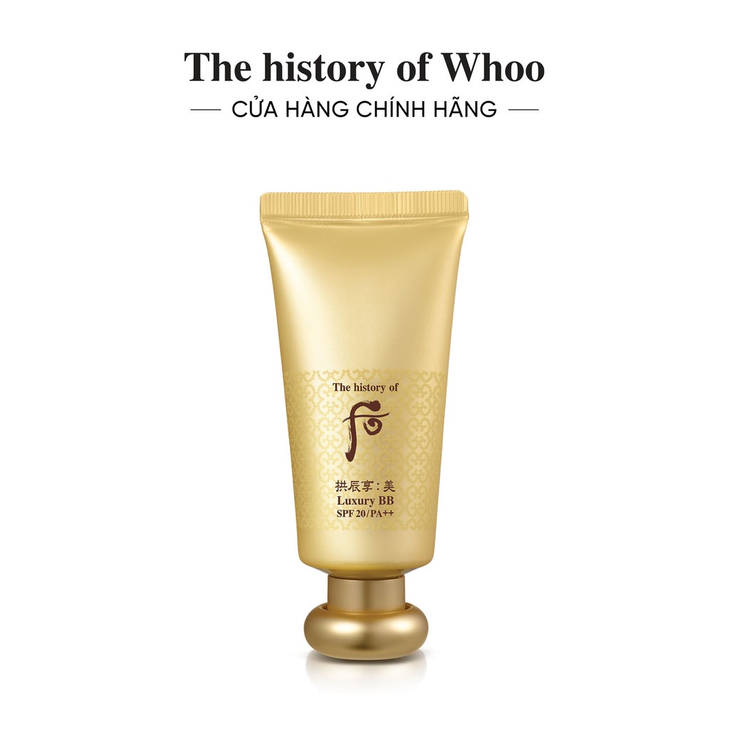 Kem BB trang điểm cao cấp The history of Whoo Gongjinhyang Mi Luxury BB Cream SPF20/PA++ 45ml
