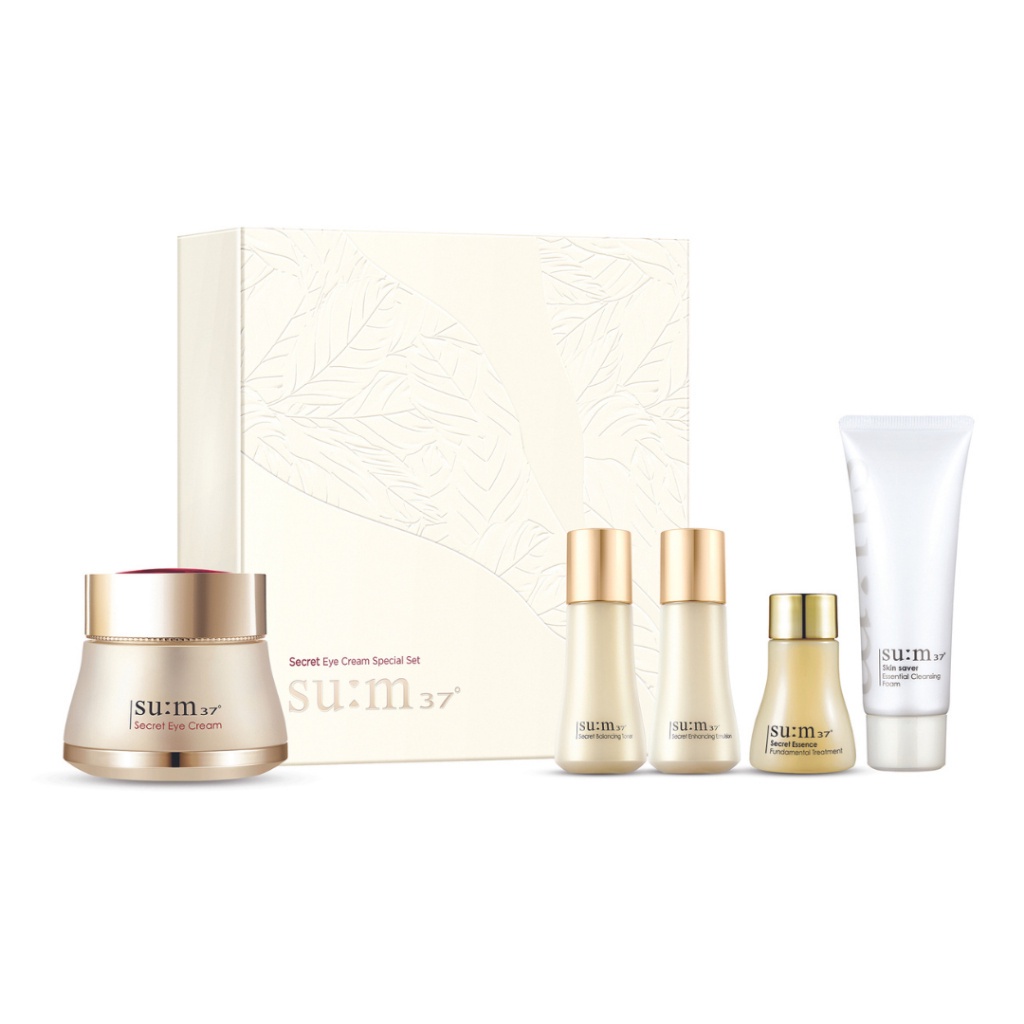 Bộ kem dưỡng ngăn ngừa lão hóa da vùng mắt Su:m37 Secret Eye Cream Special Set