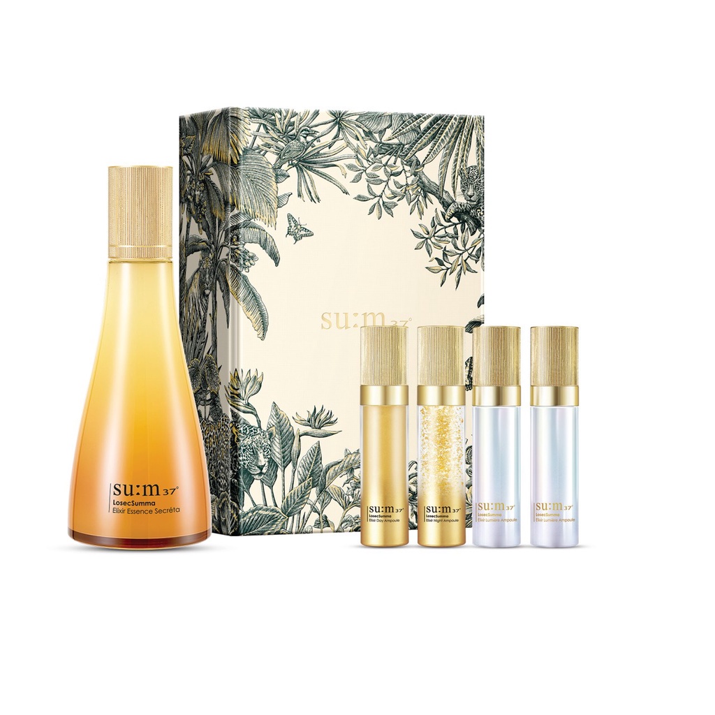 Bộ nước thần hoàng kim thanh lọc tái sinh Sum37 LosecSumma Elixir Essence Secreta Special Set