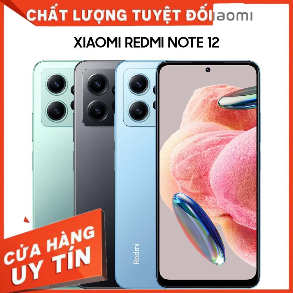 Điện Thoại Xiaomi Redmi Note 12 4GB/128GB - Hàng Chính Hãng - BH 12 tháng