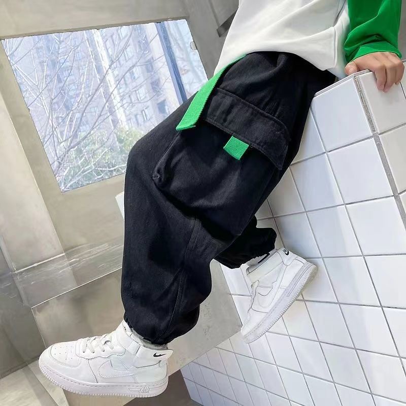 Quần Dài Dáng Rộng Phong Cách Thời Trang Mới Cho Bé Trai