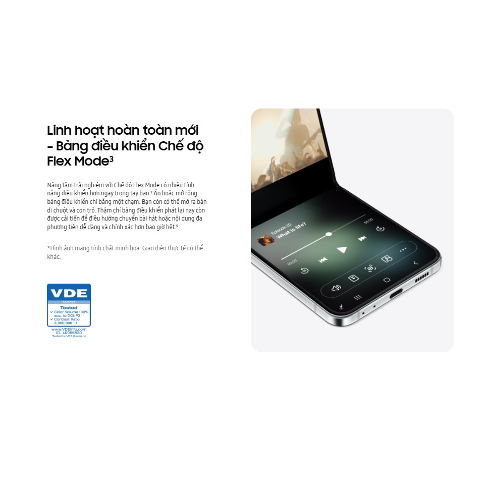 Điện Thoại Samsung Galaxy Z Flip5 5G 8GB/512GB Chính Hãng - Bảo hành độc quyền 2 năm tại Di Động Việt