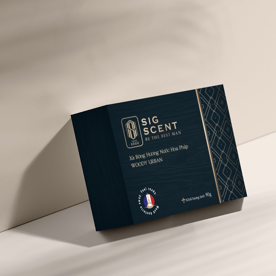 Xà Bông Hương Nước Hoa Pháp Woody Urban Thương Hiệu Sigscent 90gr