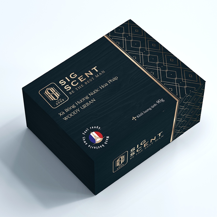 Xà Bông Hương Nước Hoa Pháp Woody Urban Thương Hiệu Sigscent 90gr