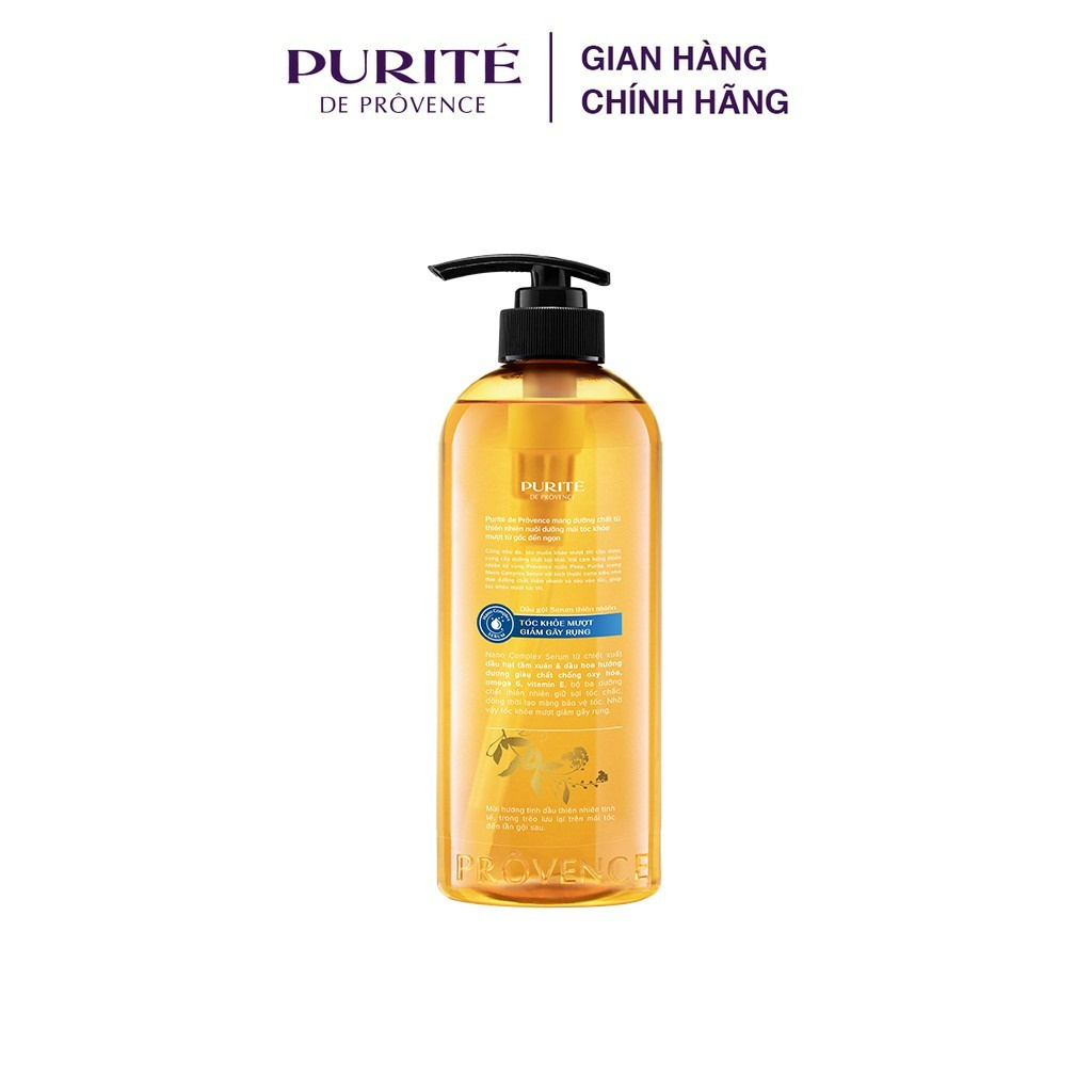 Dầu gội Purité serum thiên nhiên 620ml