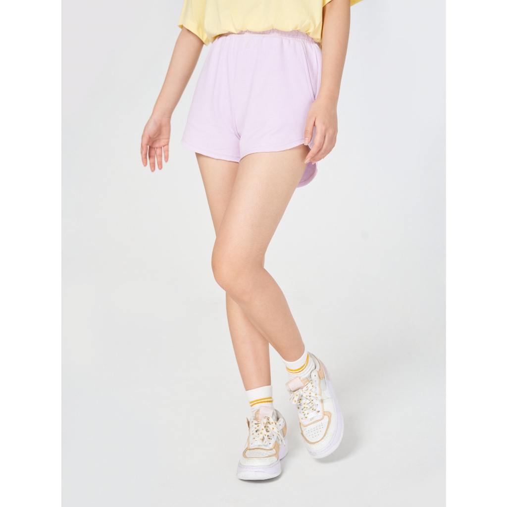 Quần sóoc nữ CANIFA chất liệu cotton pha, nhiều màu sắc, phom dáng thoải mái 6BS22S004