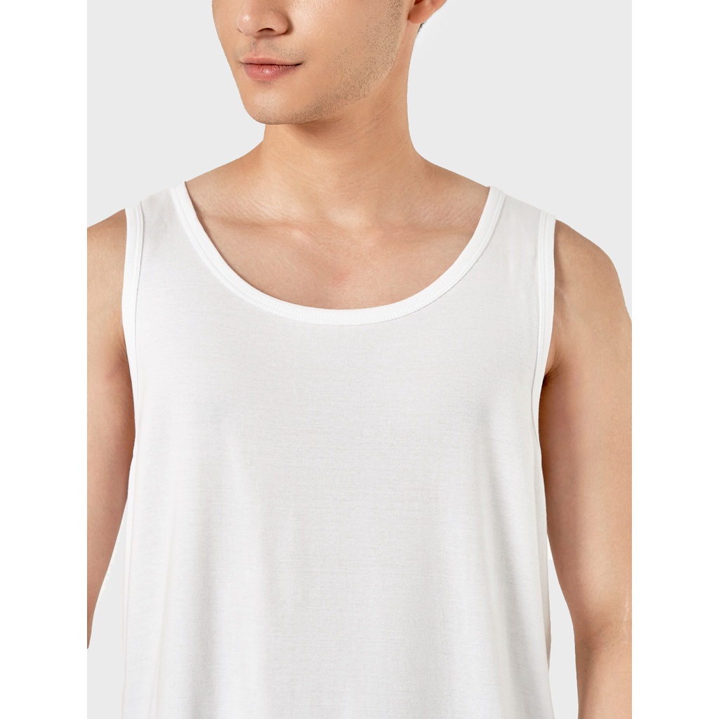 Áo ba lỗ nam CANIFA chất liệu 100% cotton mềm mại, thoải mái 8LT22S001