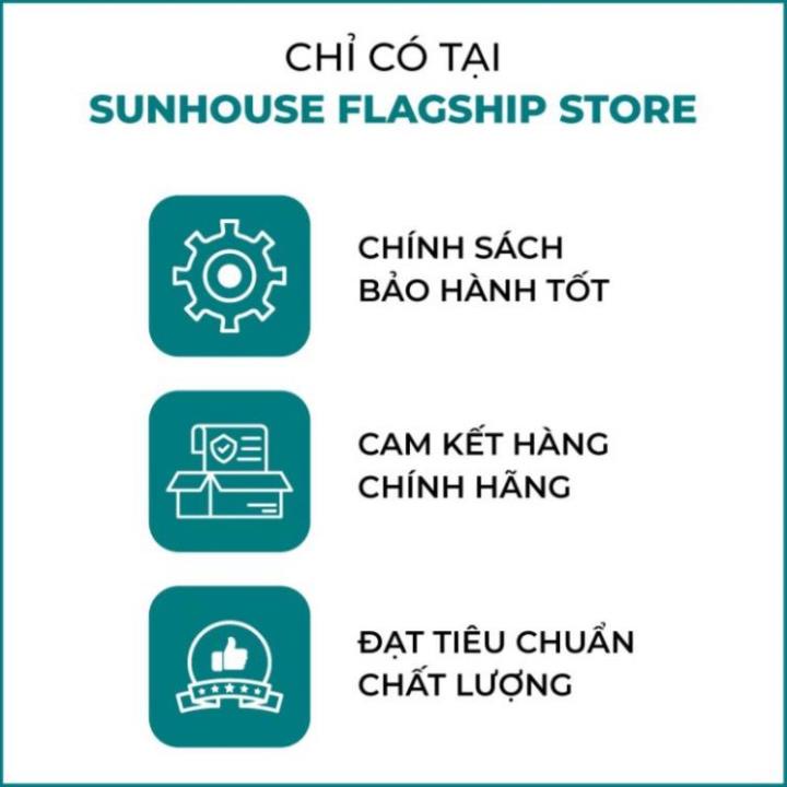 Máy xay sinh tố đa năng Sunhouse SHD5340B | Dung tích 1.2L | Công suất mạnh 500W | Bình xay uống 2in1 tiện