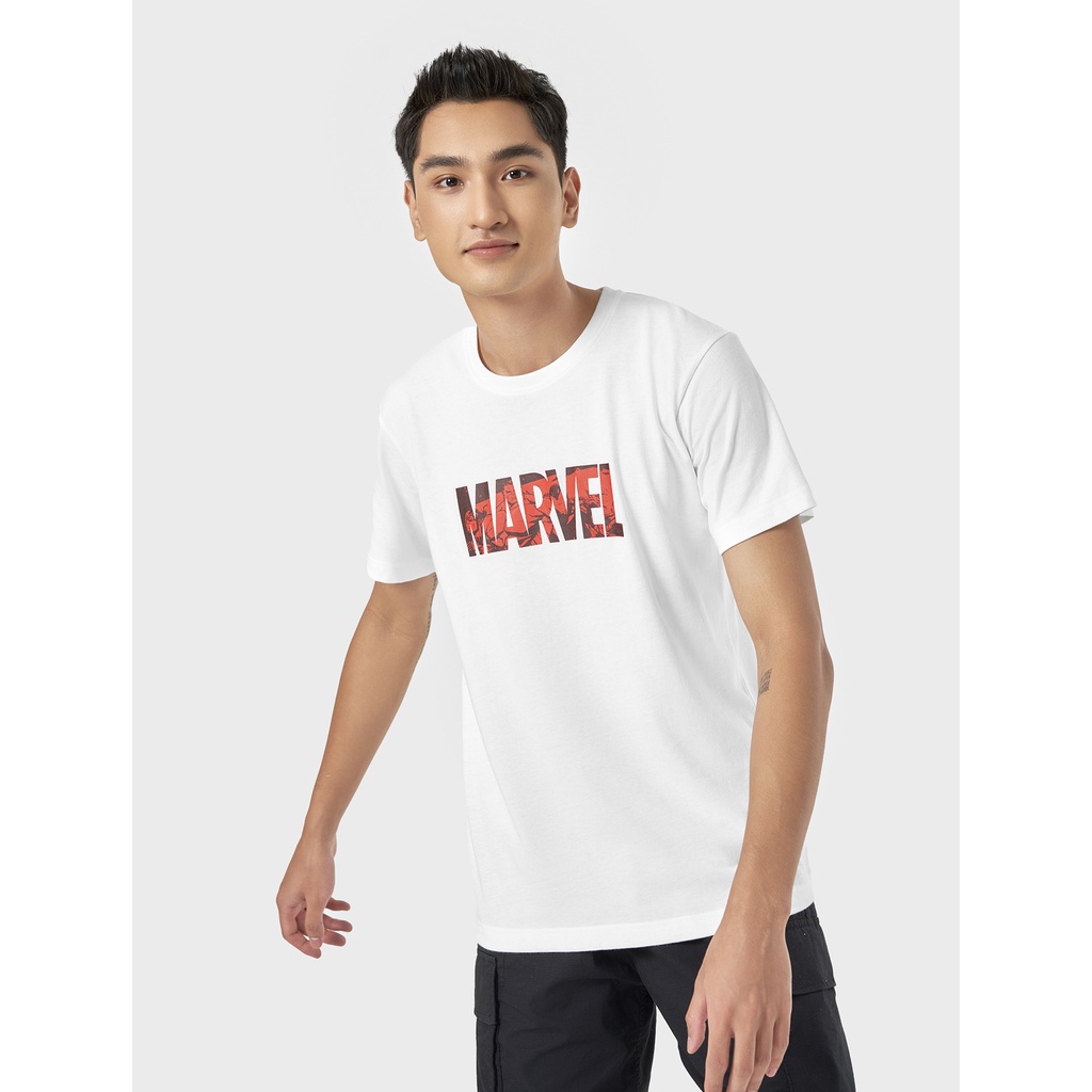 Áo phông nam CANIFA in chữ marvel 8TS22S051