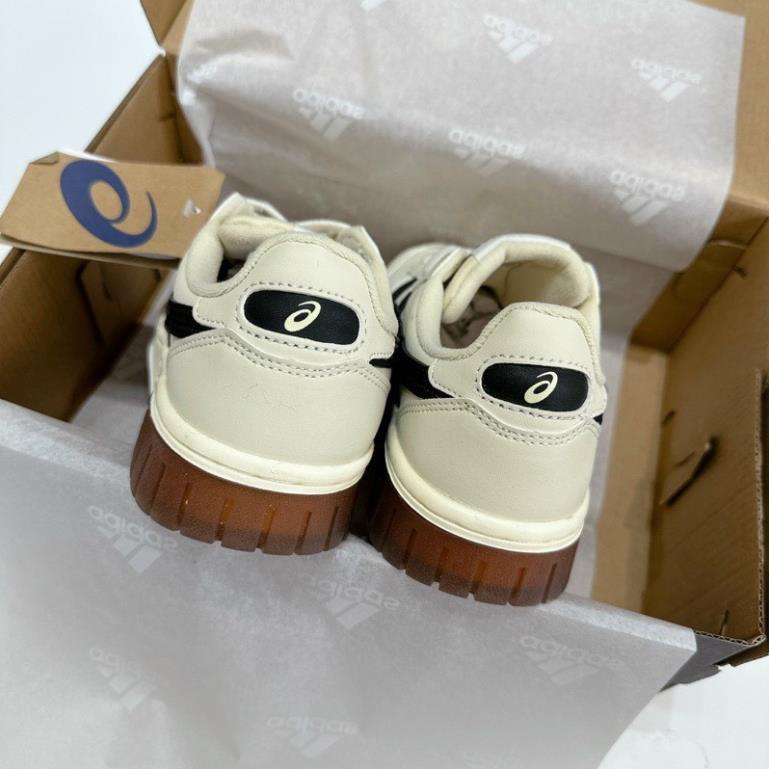 Giày Thể Thao Asics Court MZ Cream Black Gum Đủ Size Nam Nữ Bản Cao Cấp Full size