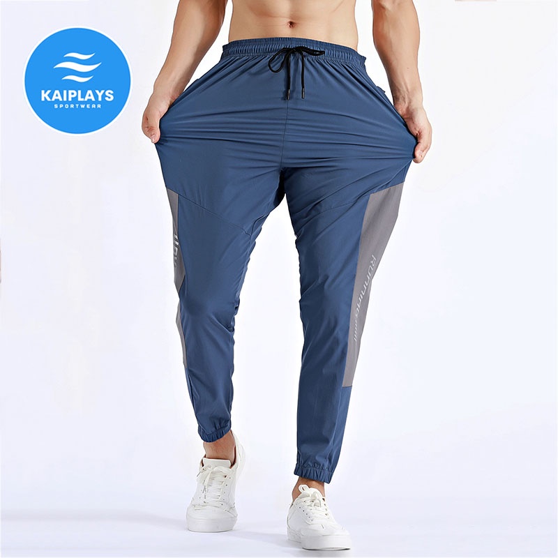 Quần thể thao nam dài, quần jogger nam nhanh khô thoáng khí KAIPLAYS Quần chạy bộ nam, quần tập gym, chơi cầu lông KP071