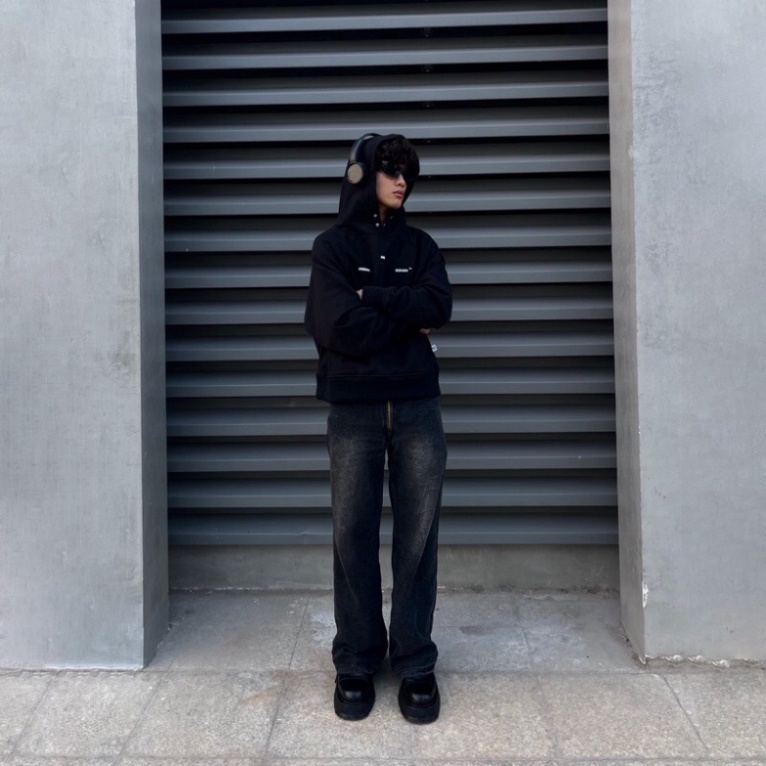 ÁO HOODIE RAGLAN BASIC, Hoodie nỉ bông nam nữ unisex from rộng oversize