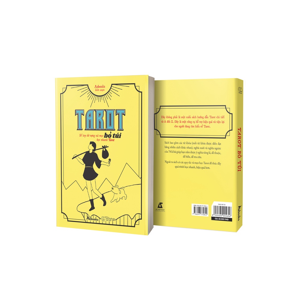 Sách AZ - Tarot Bỏ Túi - Sổ Tay Từ Vựng Và Mẹo Học Nhanh Tarot