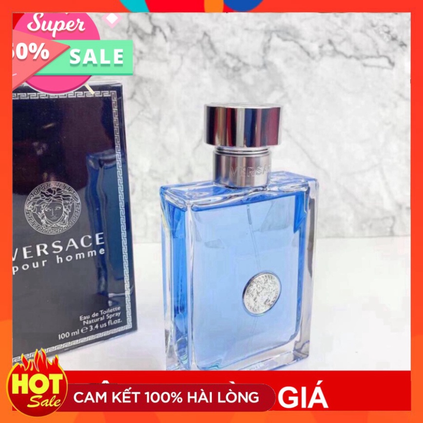 Nước hoa nam Versace Pour Homme 100ml - Tươi mát & lịch lãm lưu hương lâu lưu hương lâu ABC