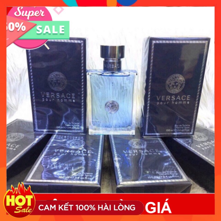 Nước hoa nam Versace Pour Homme 100ml - Tươi mát & lịch lãm lưu hương lâu lưu hương lâu ABC