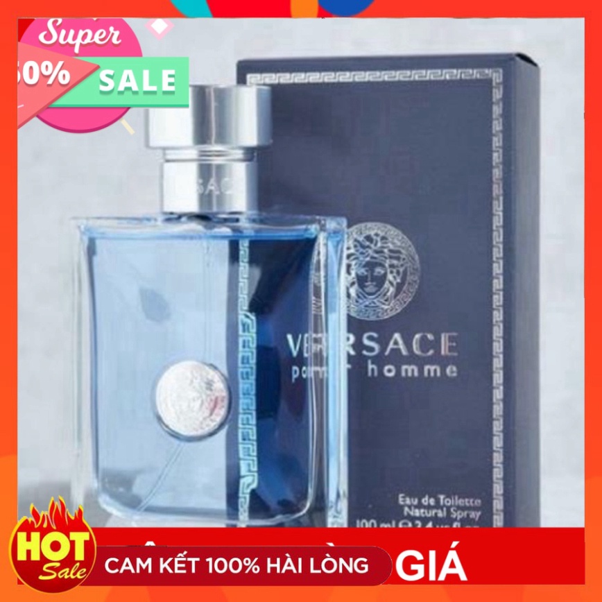 Nước hoa nam Versace Pour Homme 100ml - Tươi mát & lịch lãm lưu hương lâu lưu hương lâu ABC