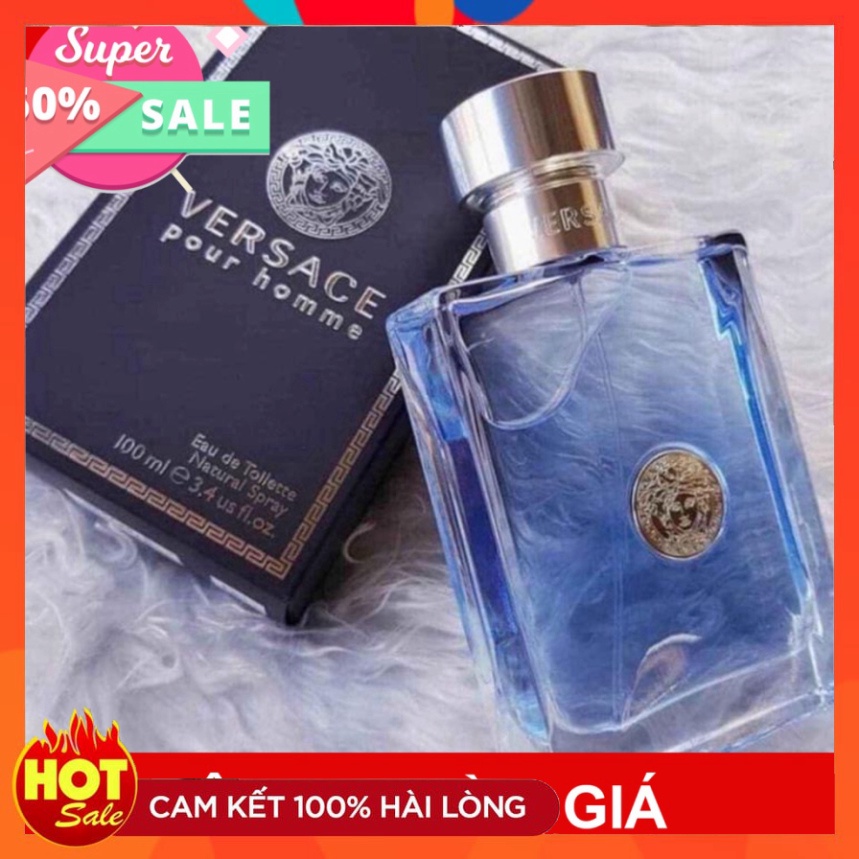 Nước hoa nam Versace Pour Homme 100ml - Tươi mát & lịch lãm lưu hương lâu lưu hương lâu ABC