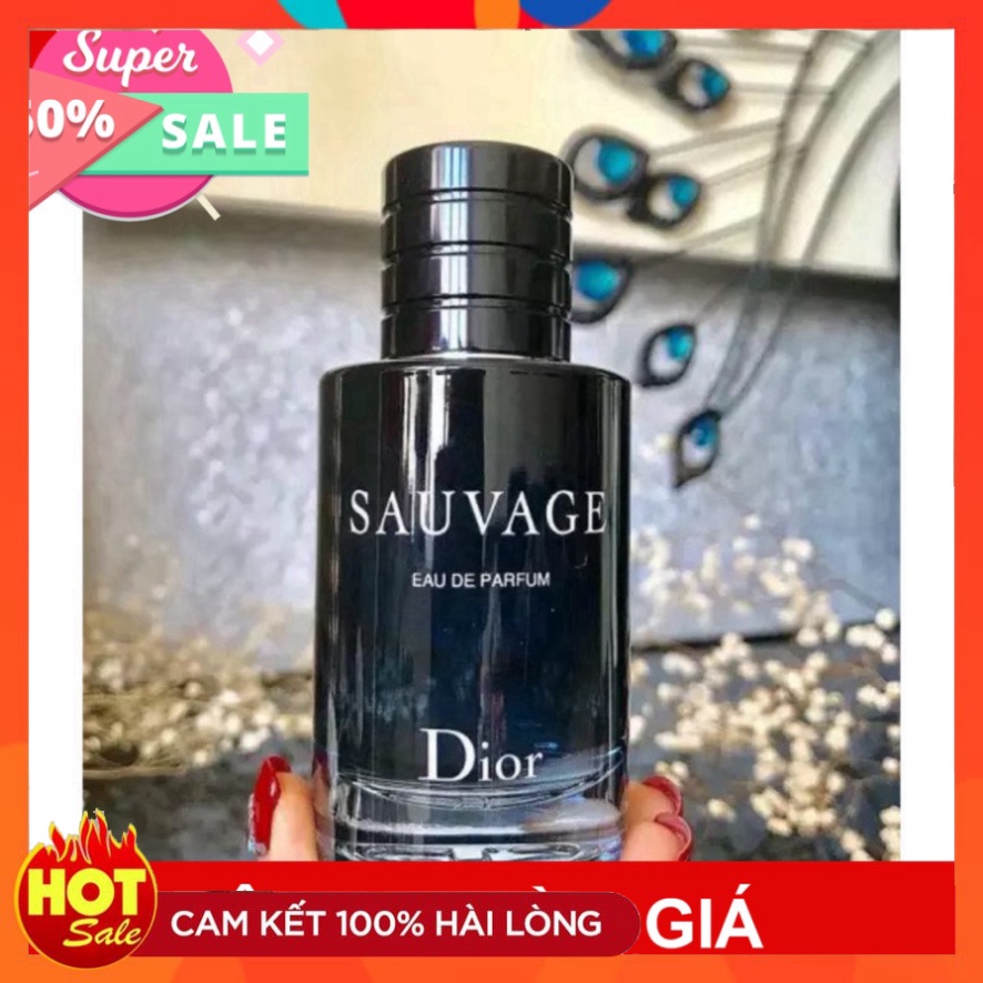 Nước hoa nam   nam tính mạnh mẽ cuốn hút Sauvage EDT 100ml lưu hương lâu lưu hương lâu ABC