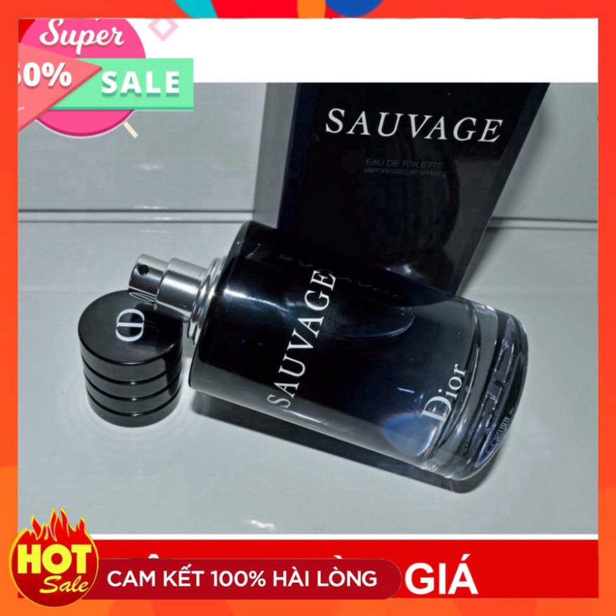 Nước hoa nam   nam tính mạnh mẽ cuốn hút Sauvage EDT 100ml lưu hương lâu lưu hương lâu ABC