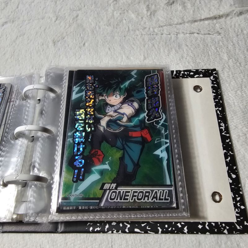 Card nhân phẩm anime my hero academia, jujustu kaisen,sk8,haikyuu