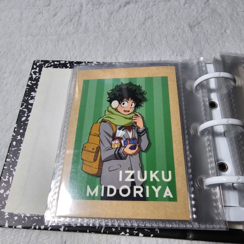 Card nhân phẩm anime my hero academia, jujustu kaisen,sk8,haikyuu
