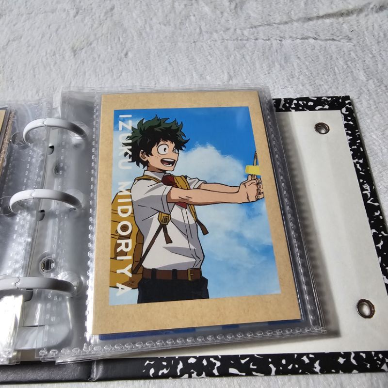 Card nhân phẩm anime my hero academia, jujustu kaisen,sk8,haikyuu