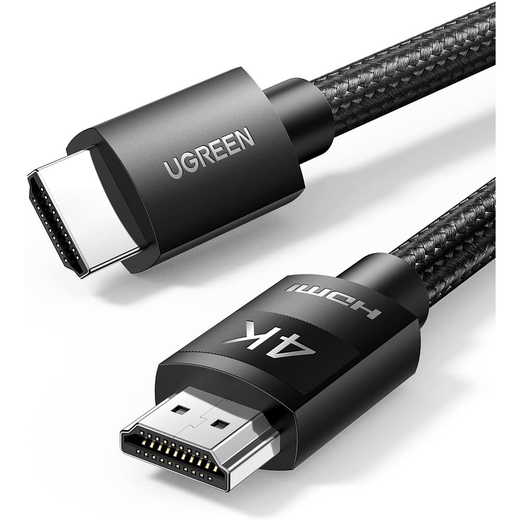 Cáp HDMI 2.0 dài 3M bọc nylon hỗ trợ độ phân giải 4K@60Hz Ugreen 40102 cao cấp - Hàng phân phối chính hãng