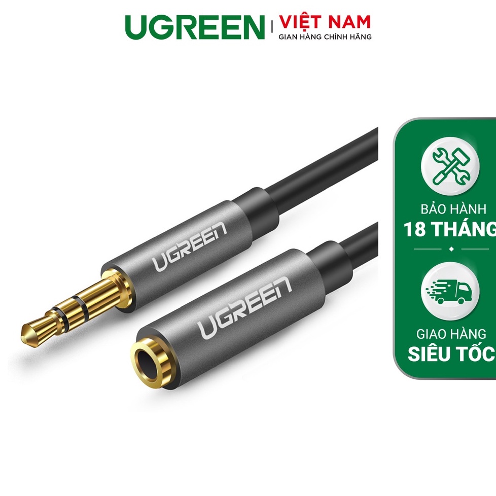 Dây nối dài AV 3.5mm dạng dù bện UGREEN AV190