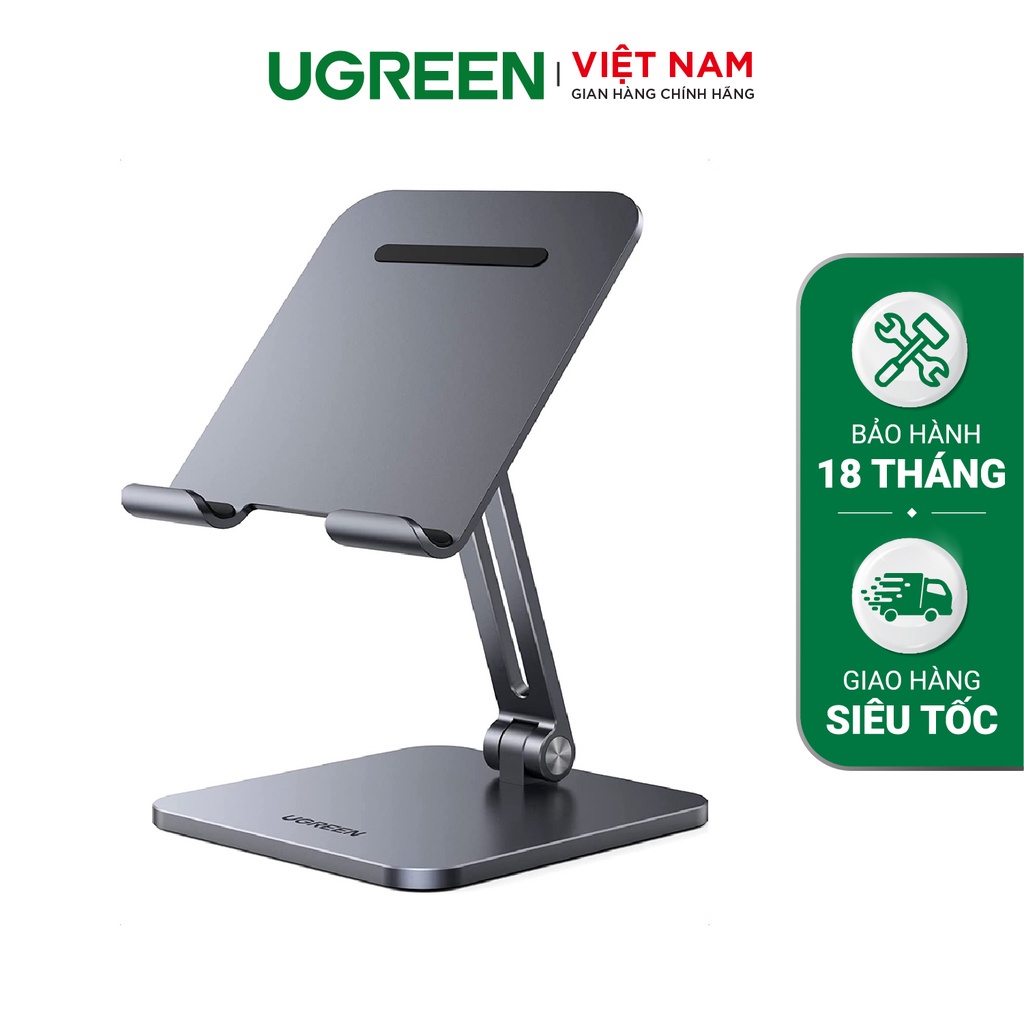 Giá đỡ điện thoại, máy tính bảng đế kim loại điều chỉnh trục kéo cao cấp UGREEN 40393