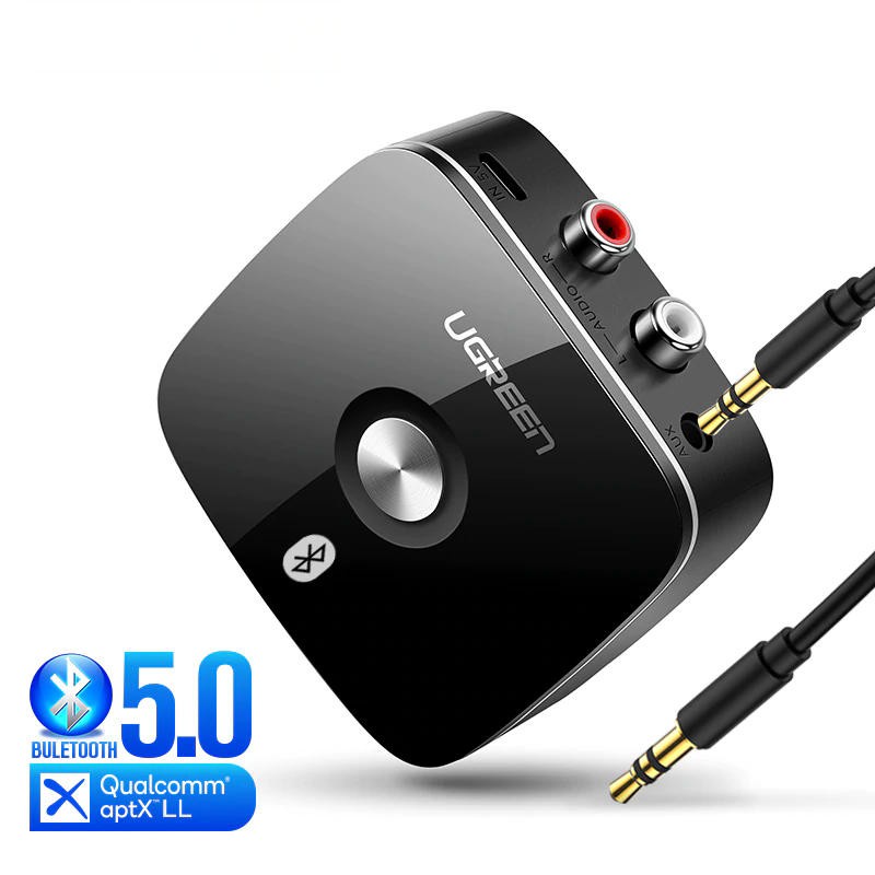 Bộ thu âm thanh Bluetooth Ugreen CM106 Kết nối không dây | Có hỗ trợ aptX | Bảo Hành 18 Tháng 1 Đổi 1 40759