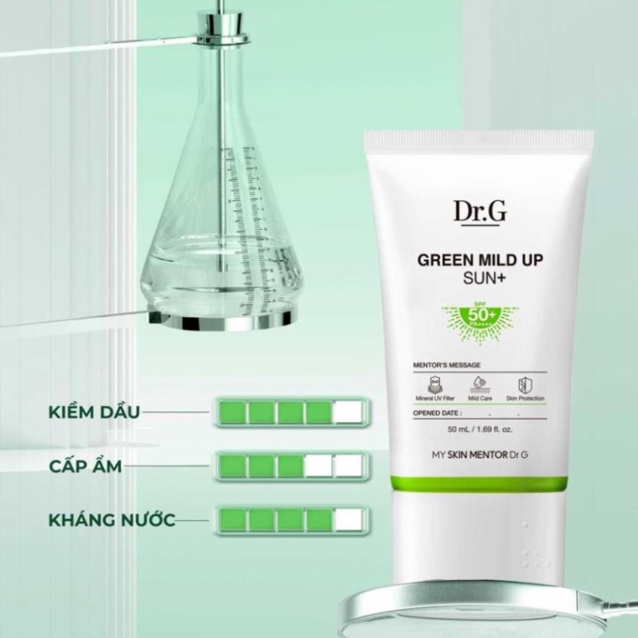 Dr.G Kem chống nắng dưỡng sáng da Brightening Up Sun+ SPF50+ PA+++ 50ml