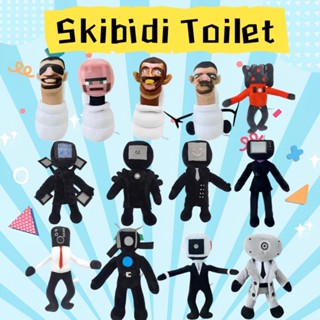 📍SKIBIDI TOILET📍Đồ chơi nhồi bông nhân vật Skibidi Toilet Cameraman TV Man Titan Speakerman đầu loa, gấu bông bồn cầu