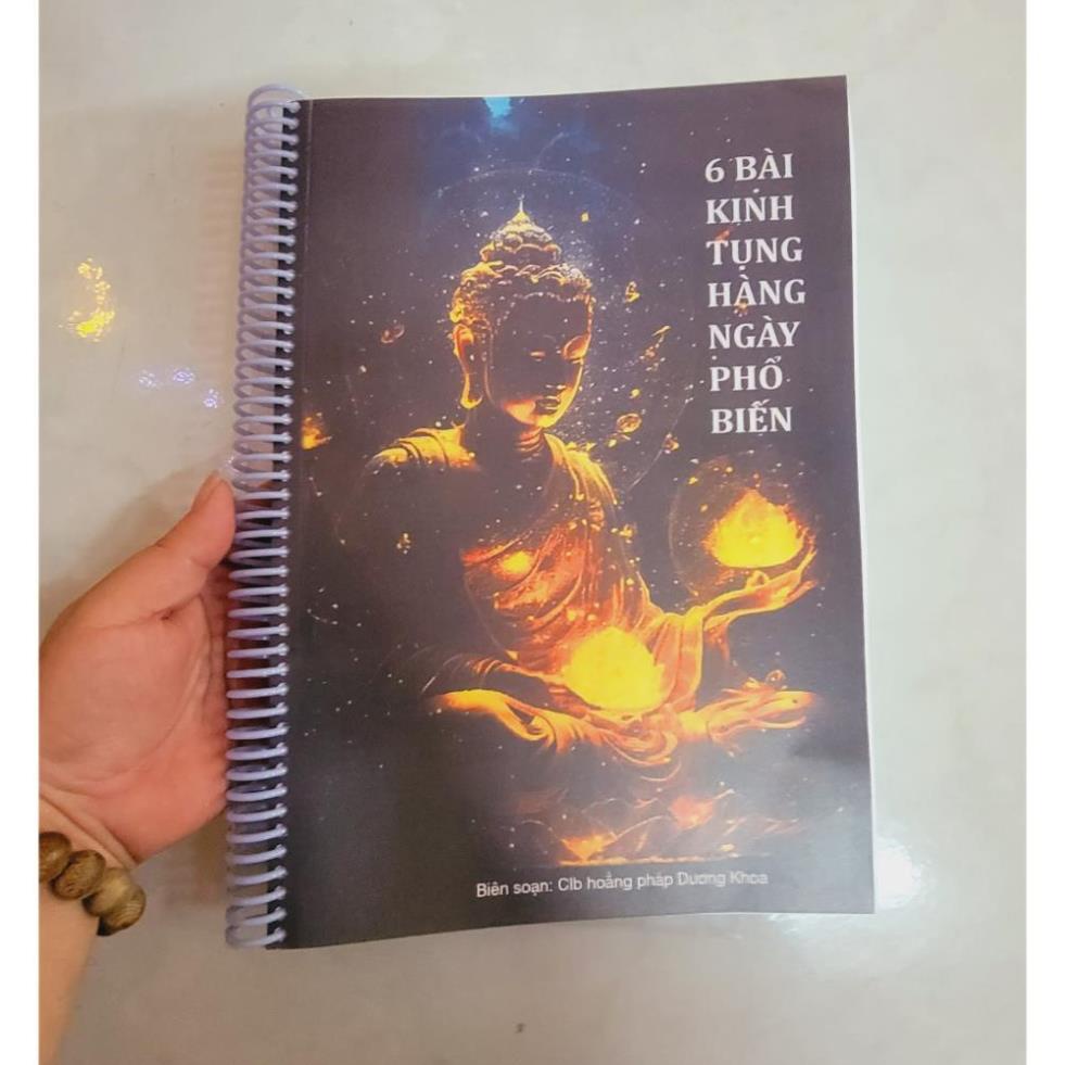 Tặng 2 đồng xu, trọn bộ 6 bài kinh tụng hằng ngày cho Phật tử tại gia đầy đủ nhất hiện nay