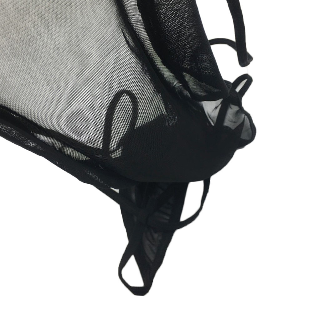 Men's pajamas Backless Transparent Underwear 50kg-90kg Bellyband Blackwell