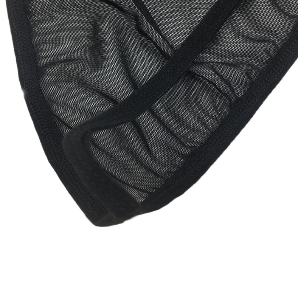 Men's pajamas Backless Transparent Underwear 50kg-90kg Bellyband Blackwell