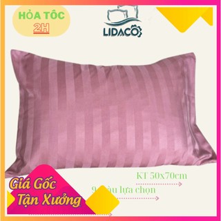 Combo 8 Vỏ gối nằm cotton 3FLIDACO chuyên dùng khách sạn kích thước 50x70cm